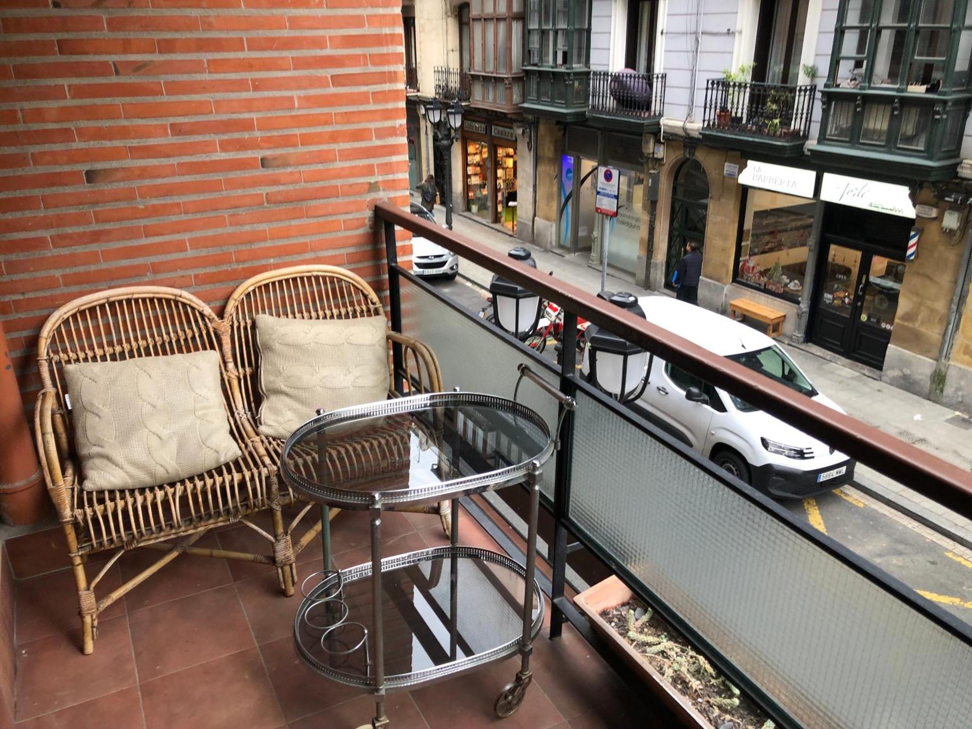 Suite En Apartamento Privado Terraza Centro Bilbao Exteriér fotografie
