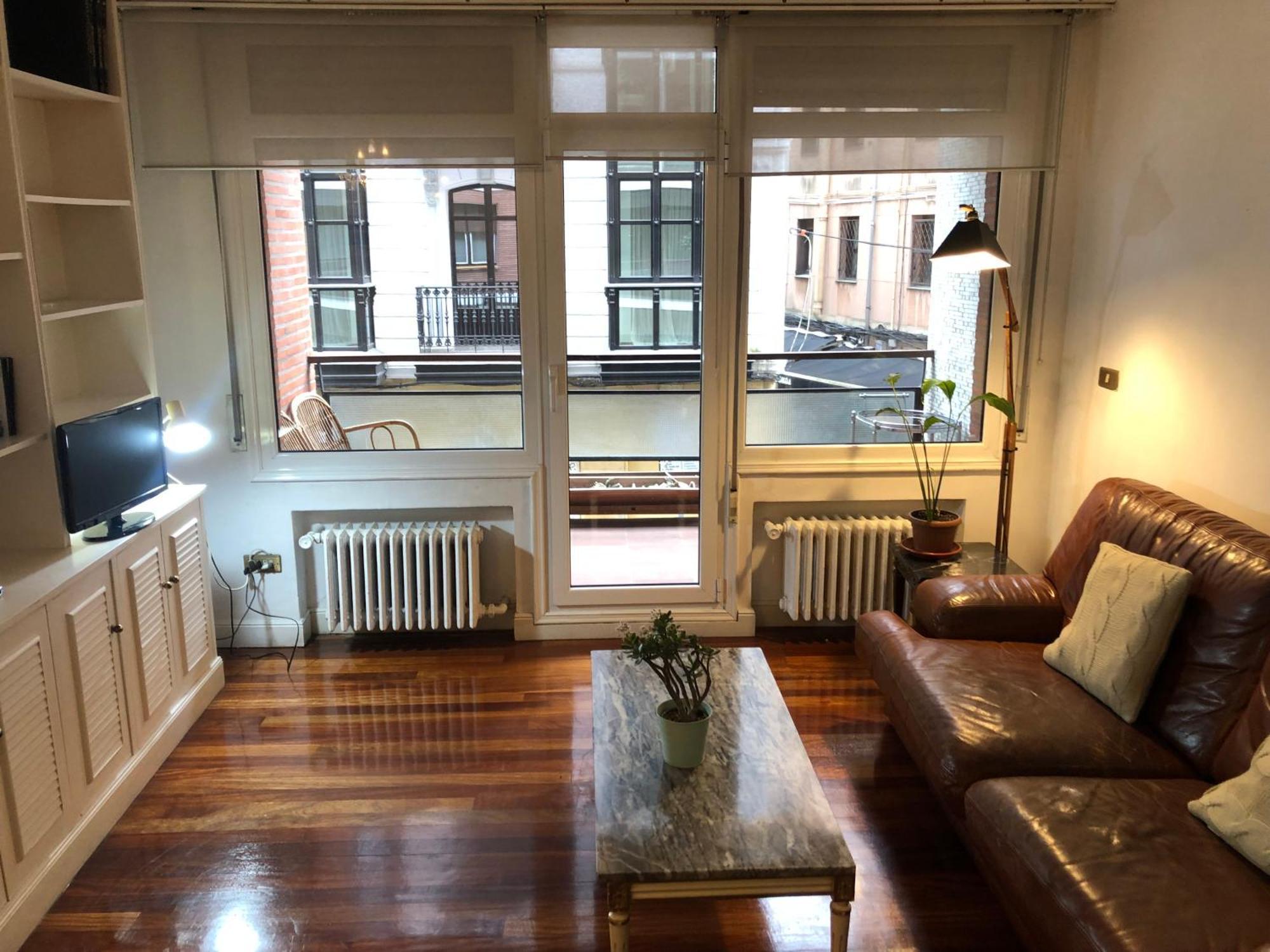 Suite En Apartamento Privado Terraza Centro Bilbao Exteriér fotografie